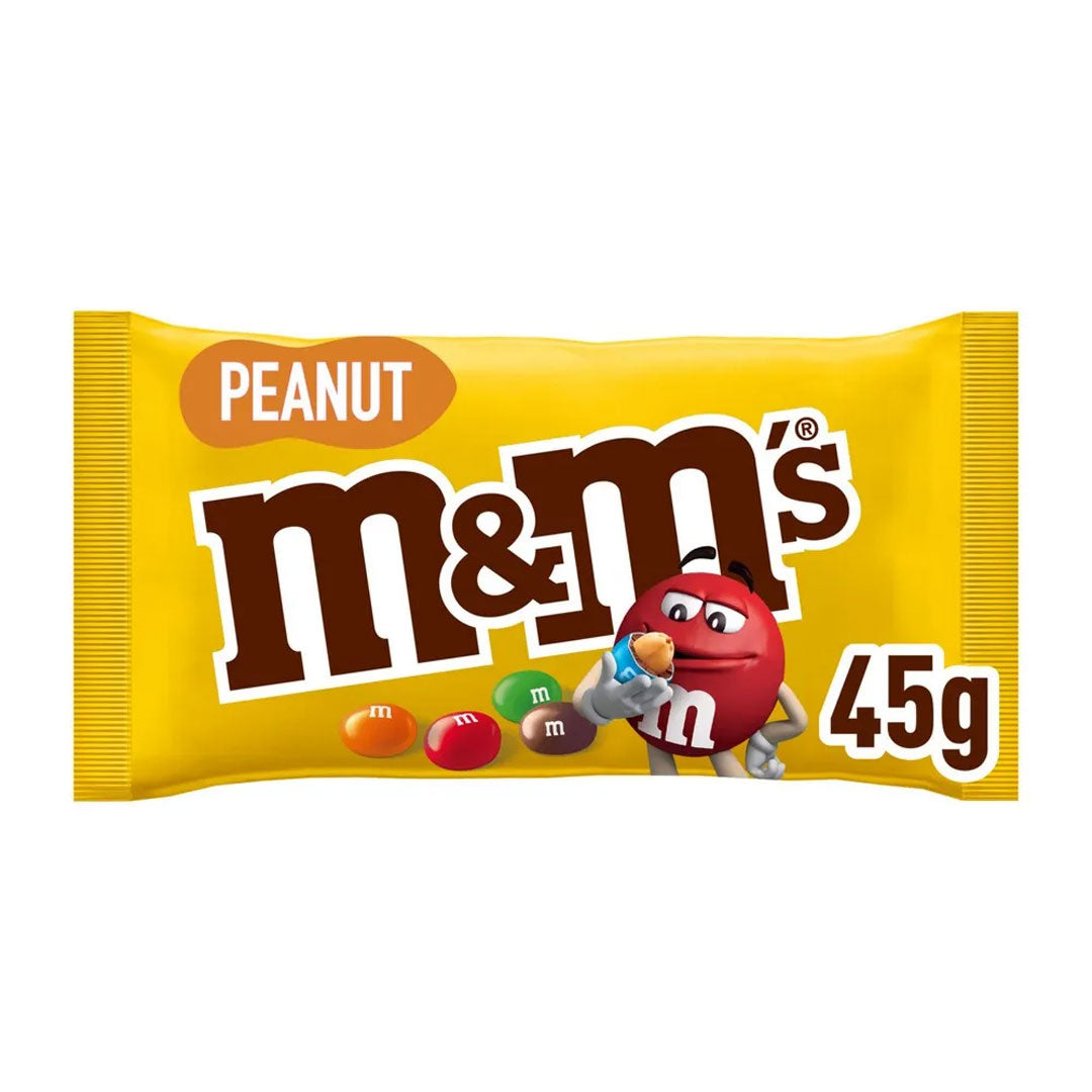 M&M's Crunchy Peanut & Milk Chocolate 45g