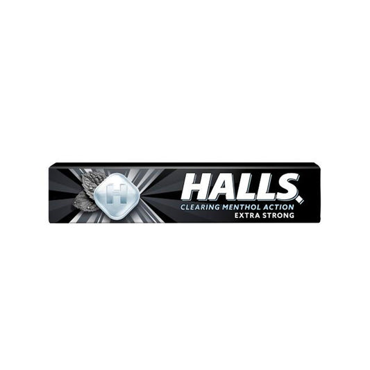 Halls Extra Strong Menthol Action Sweets 33.5g