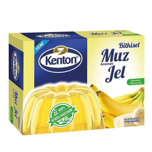Kenton jelly banana flavoured 80g