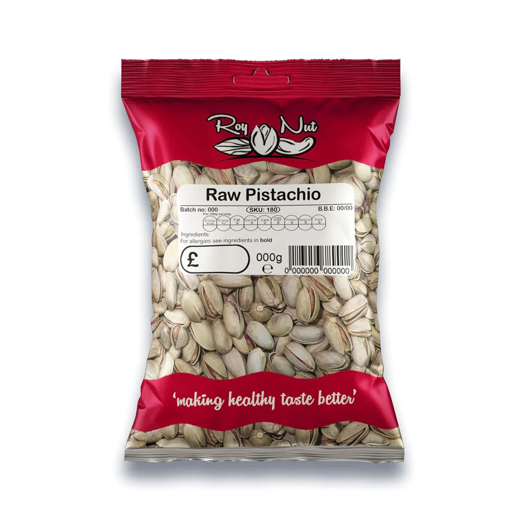 Roy Nut Jumbo Raw Pistachios 160g