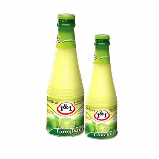 1&1 Lime Juice Pasterurized 330 ml