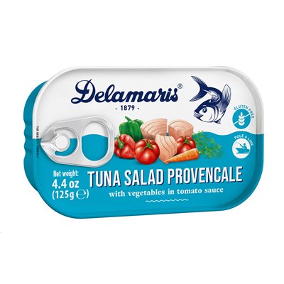 Delamaris tuna salad weight 125 grams