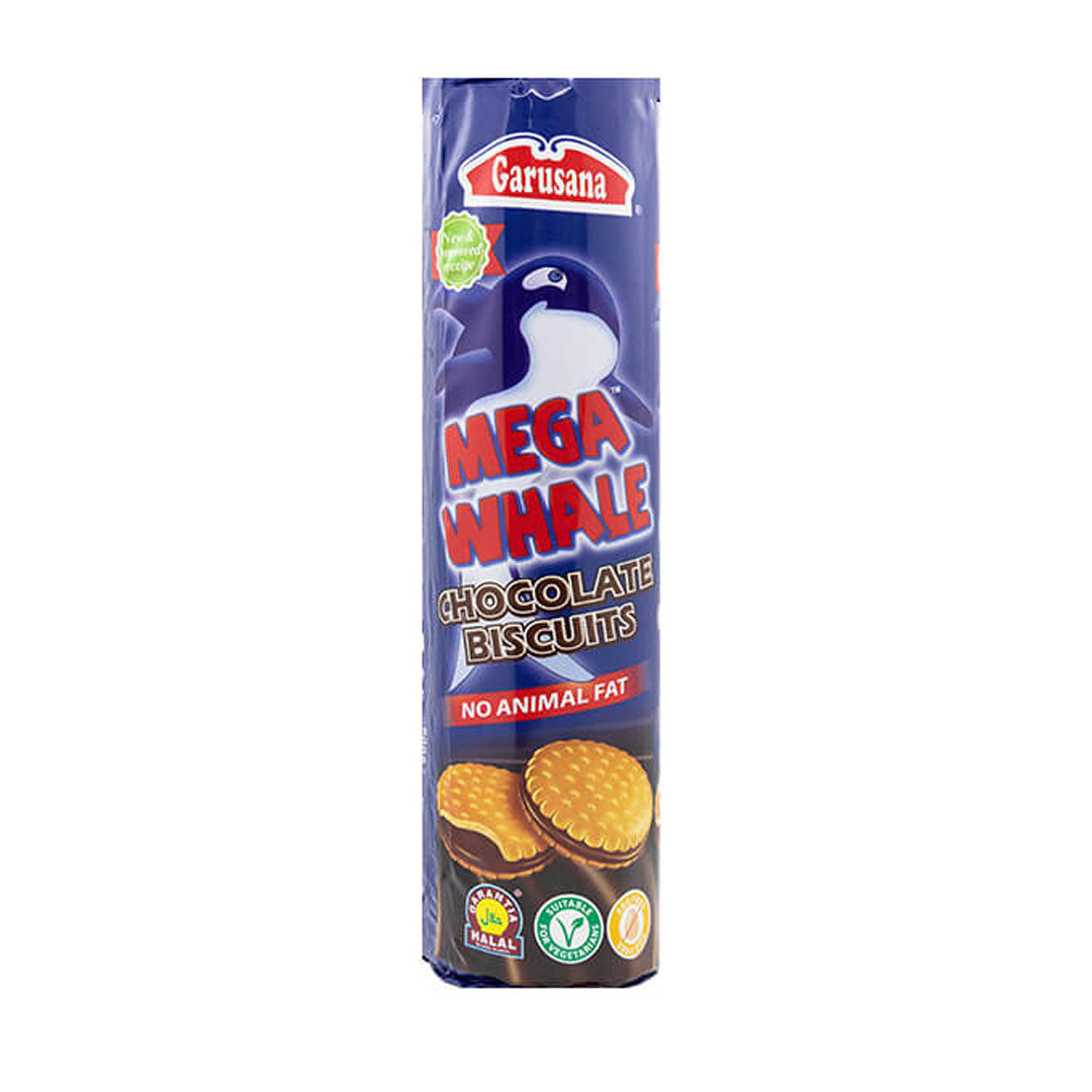 Garusana mega whale chocolate biscuits 500g