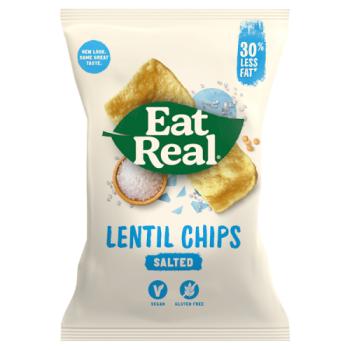 شيبس العدس المالح من Eat Real