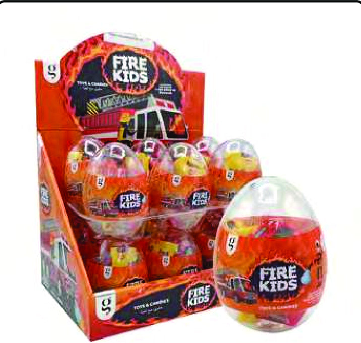 FIRE KIDS EGGS TOYS & CANDIES