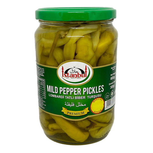 Istanbul mild pepper pickles 600g