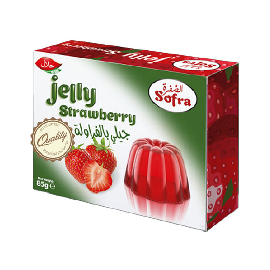 sofra strawberry jelly 85g