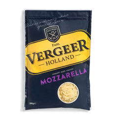 Vergeer Mozzarella grated Cheese 200g