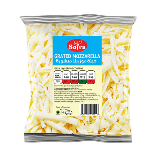 Sofra Grated Mozzarella Cheese 170g