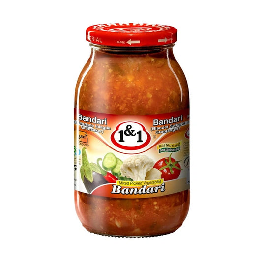1&1 Pickled Mixed Vegetables With Tomato Paste 700 gr