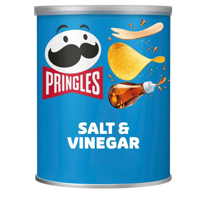 Pringles Salt & Vinegar Crisps