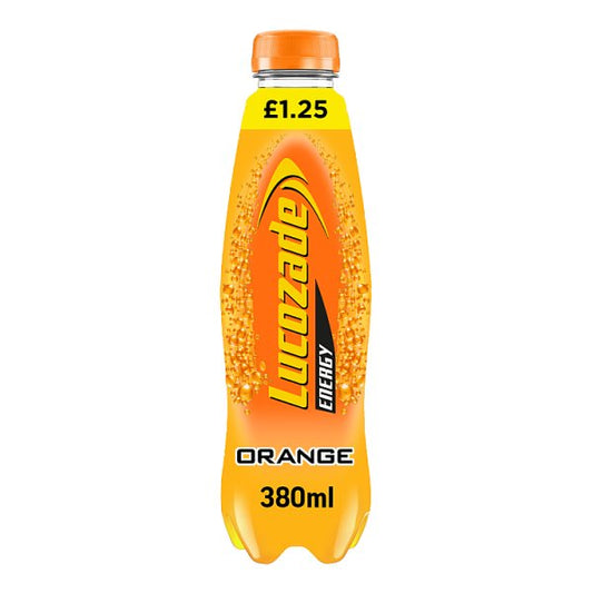 Lucozade Energy Drink  Orange Flavour 380ml