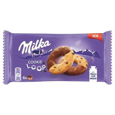 Milka Kurabiye Loop Alp Çikolatalı 132gr