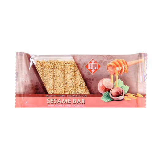 Tempo Sesame Bar With Honey And Hazelnut 50 gr