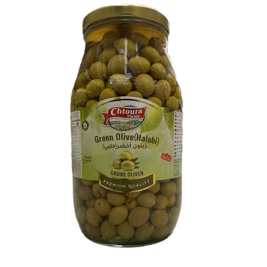 Chtoura Green Olives (halabi)