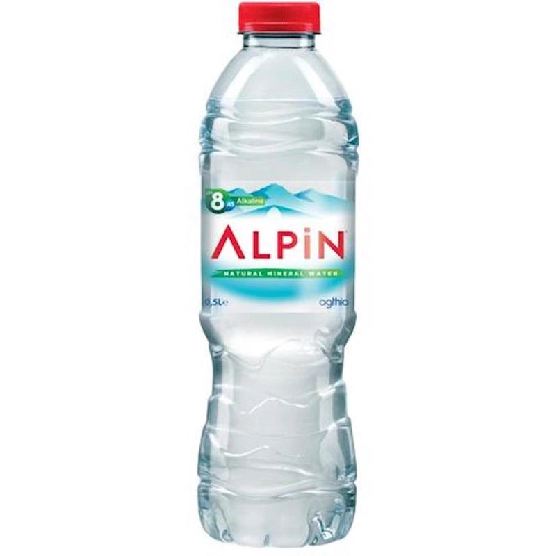 آب معدنی طبیعی آلپین ۵۰۰ میلی‌لیتر