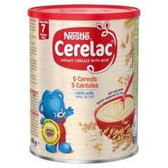 Nestle Cerelac 5 Cereals with Milk 400 gr