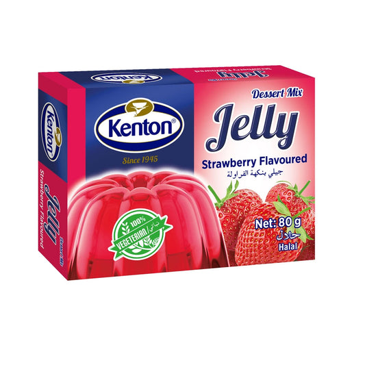 Kenton jelly strawberry flavoured 80 gr