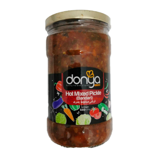 Dunya port mix pickle weight 680 grams