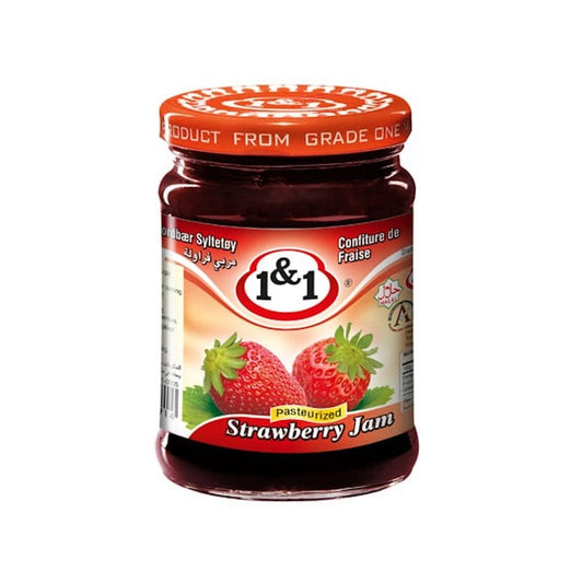 One and one strawberry jam 290 grams