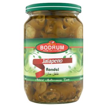 Bodrum Acı Jalapeno Biber Dilimleri 680 gr