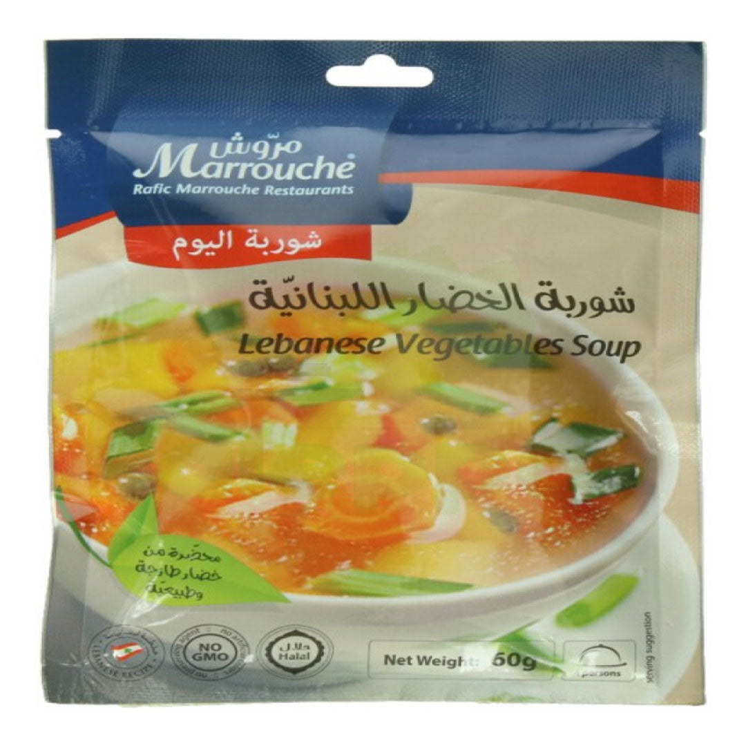 سوپ سبزیجات لبنانی ماروش 60 گرم