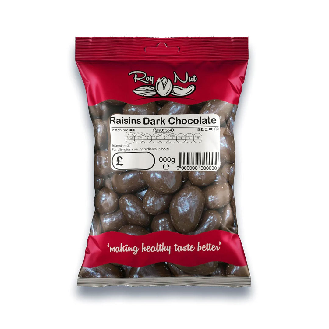 Roy Nut Raisin Dark chocolate 200g