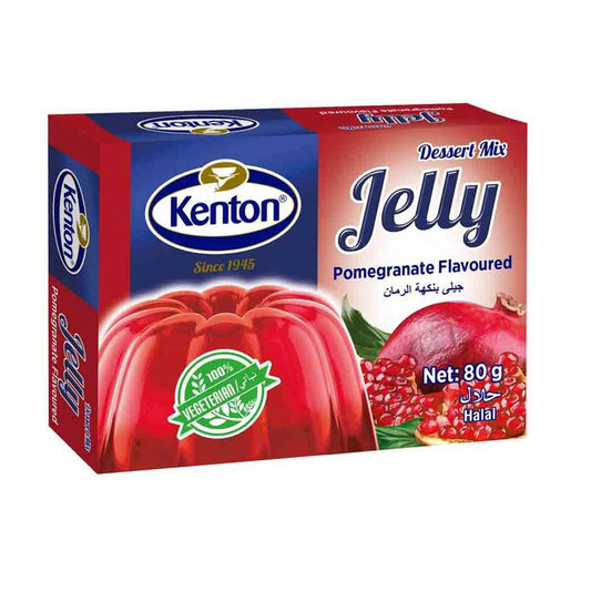 Kenton jelly pomegranate flavoured 80g