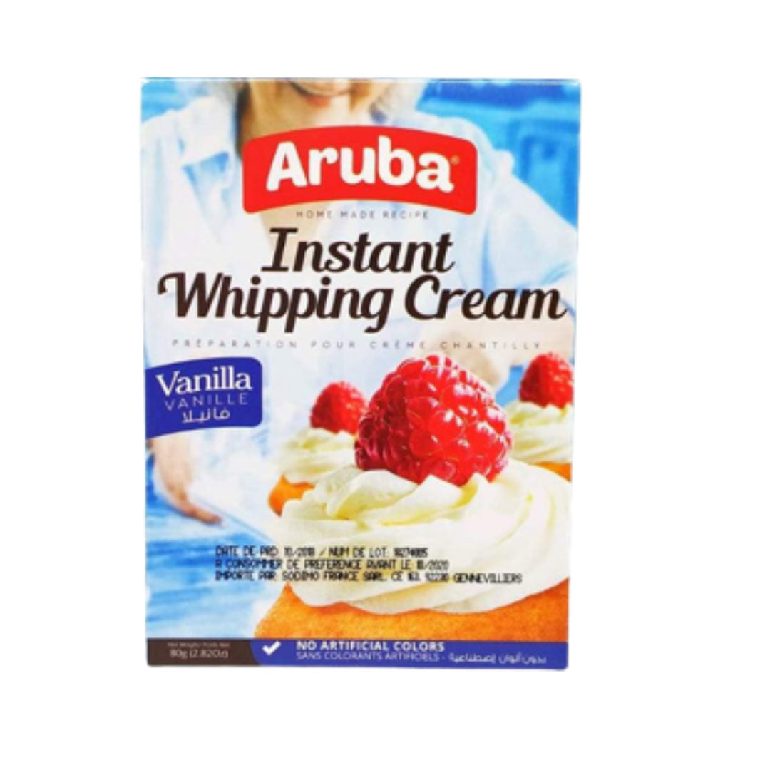 Aruba Whipping Cream Vanilla 80gm