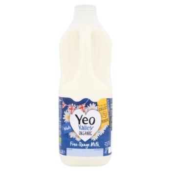 Yeo Valley Aile Çiftliği Organik Tam Yağlı Süt 2litr