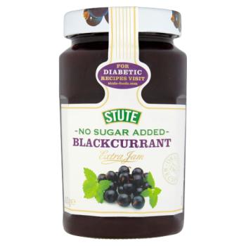 Stute No Sugar Added Blackcurrant Jam 430 gr