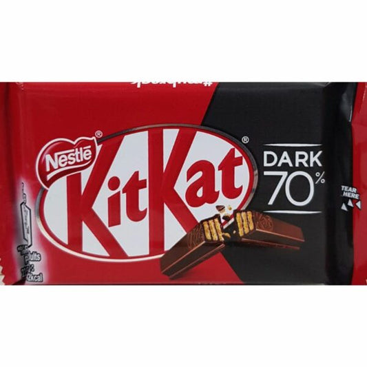 KitKat chocolate 4 fingers bitter 70%