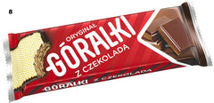 Goralki Wafer Chocolate Bar with Cocoa and Creamy Milk Filling 50g