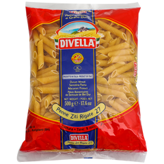 Divella Penne Ziti Rigate Makarna 500 gr