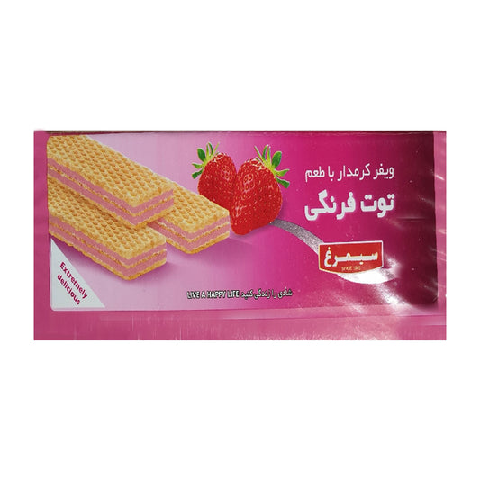 Simorgh Strawberry Cream Filled Wafer