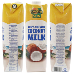 Tropikal Güneş Hindistan Cevizi Sütü 1 litre