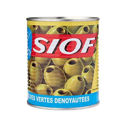 Siof Green Pitted Olives