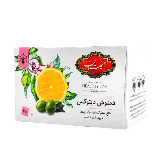 Golestan Limon ve Kereviz Aromalı Karışık Bitkisel İnfüzyon 20'li paket
