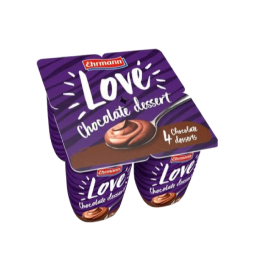 Ehrmann Love Çikolatalı Tatlı 4pk
