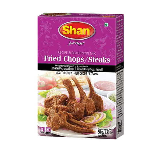 Shan  Recipe & Seasoning Mix ,Fried Chops/ Steaks 50gr
