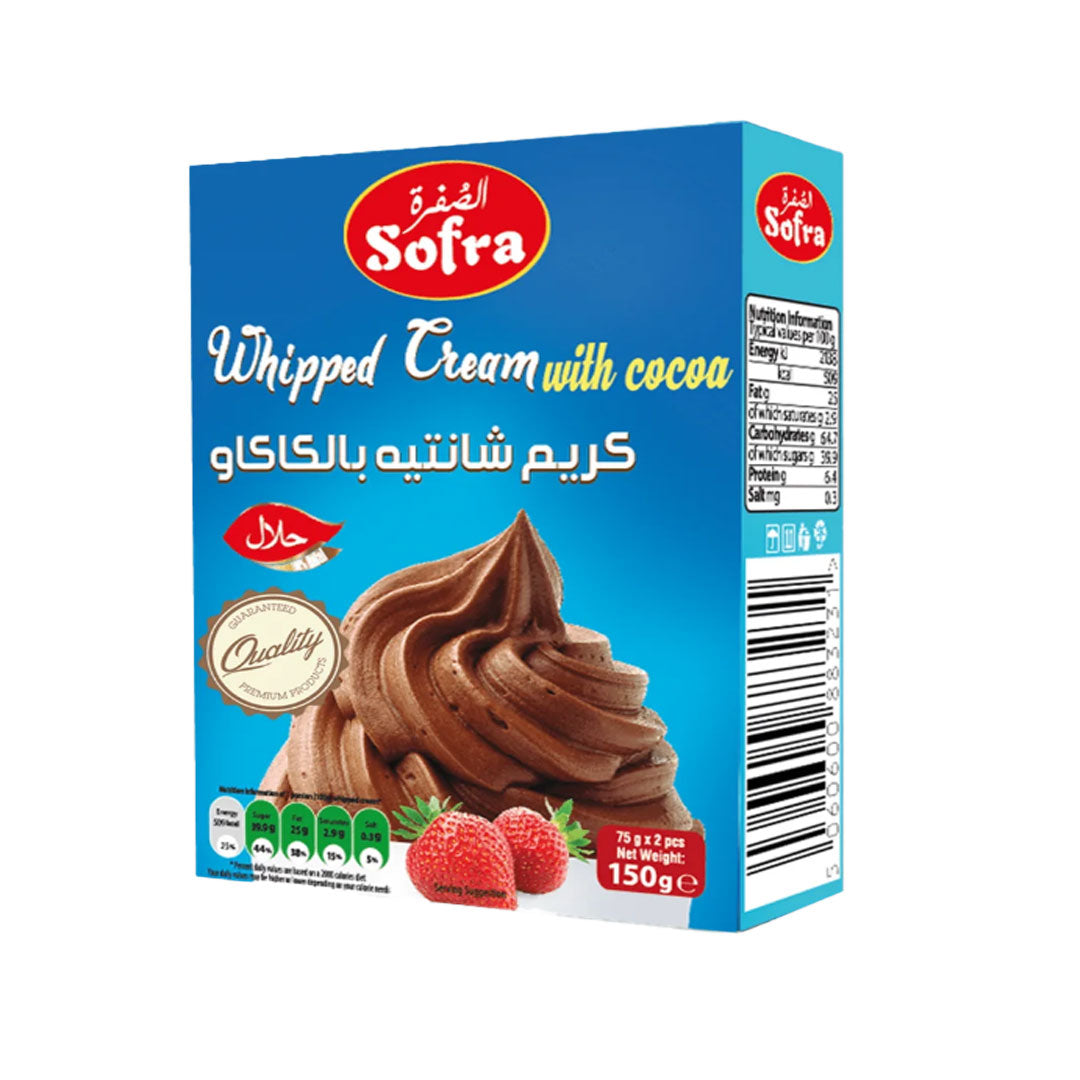 Sofra Whipped Cream with Cocoa 150g