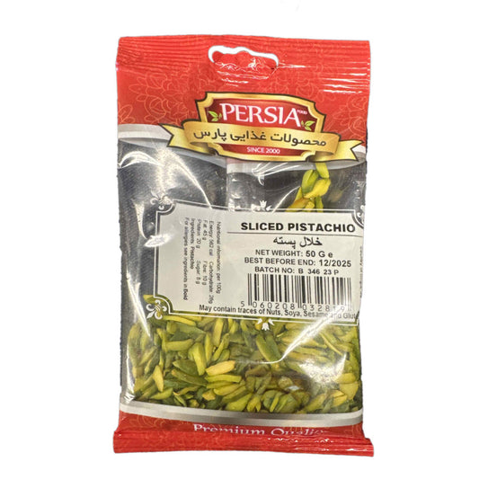 Persia Sliced Pistachio 50g