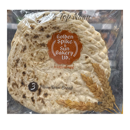 Plain Naan Bread Golden Spike & Sun Bakery LTD