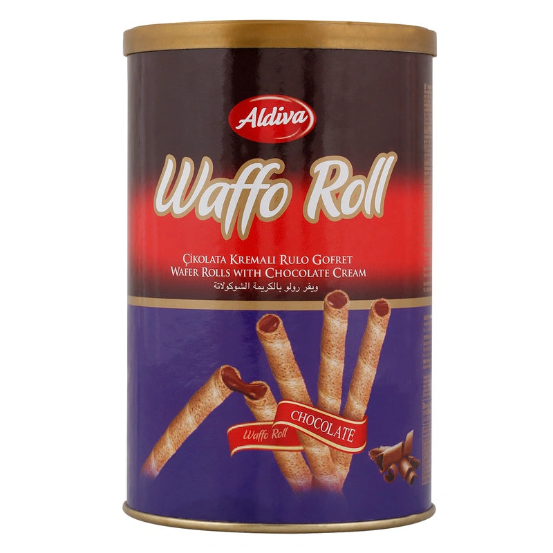 Aldiva Waffo Roll Wafer with Chocolate Cream 250 gr