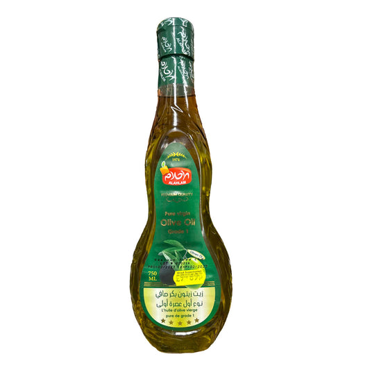 Alahlam pure virgin olive oil 750ml