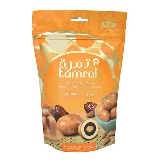 Tamrah White Chocolate Date & Almond 100g