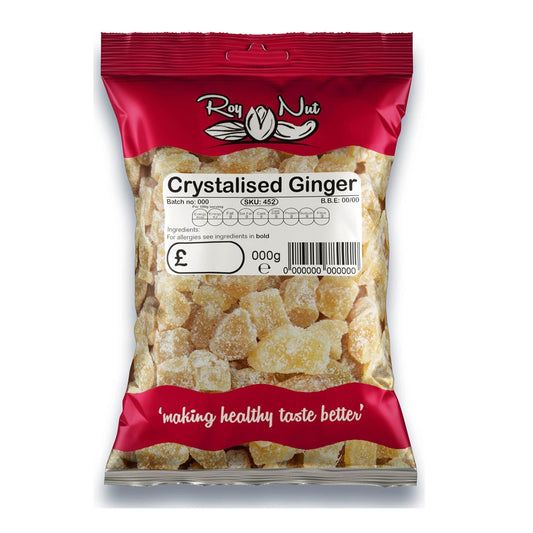 Roy nut crystalised ginger 170g
