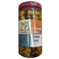 Medfood Marinated Olives Chilli & Garlic