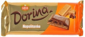 Kras Dorina Napolitanke Chocolate Bar 100 gr