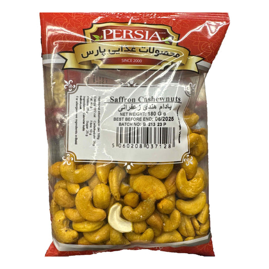 Persia Saffron Cashewnuts 180g